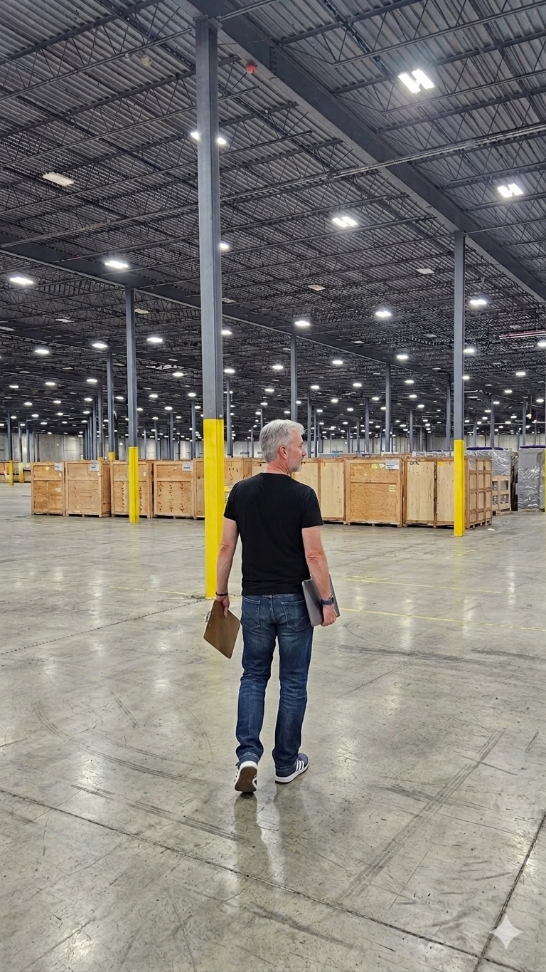 Warehouse LED Linear Highbay Retrofit